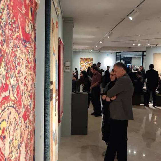 Balok rug exhibition, Hadi Pourjahan concept and modern rugs show