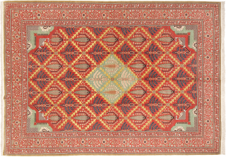 Medallion Corner- Heriz Cypress