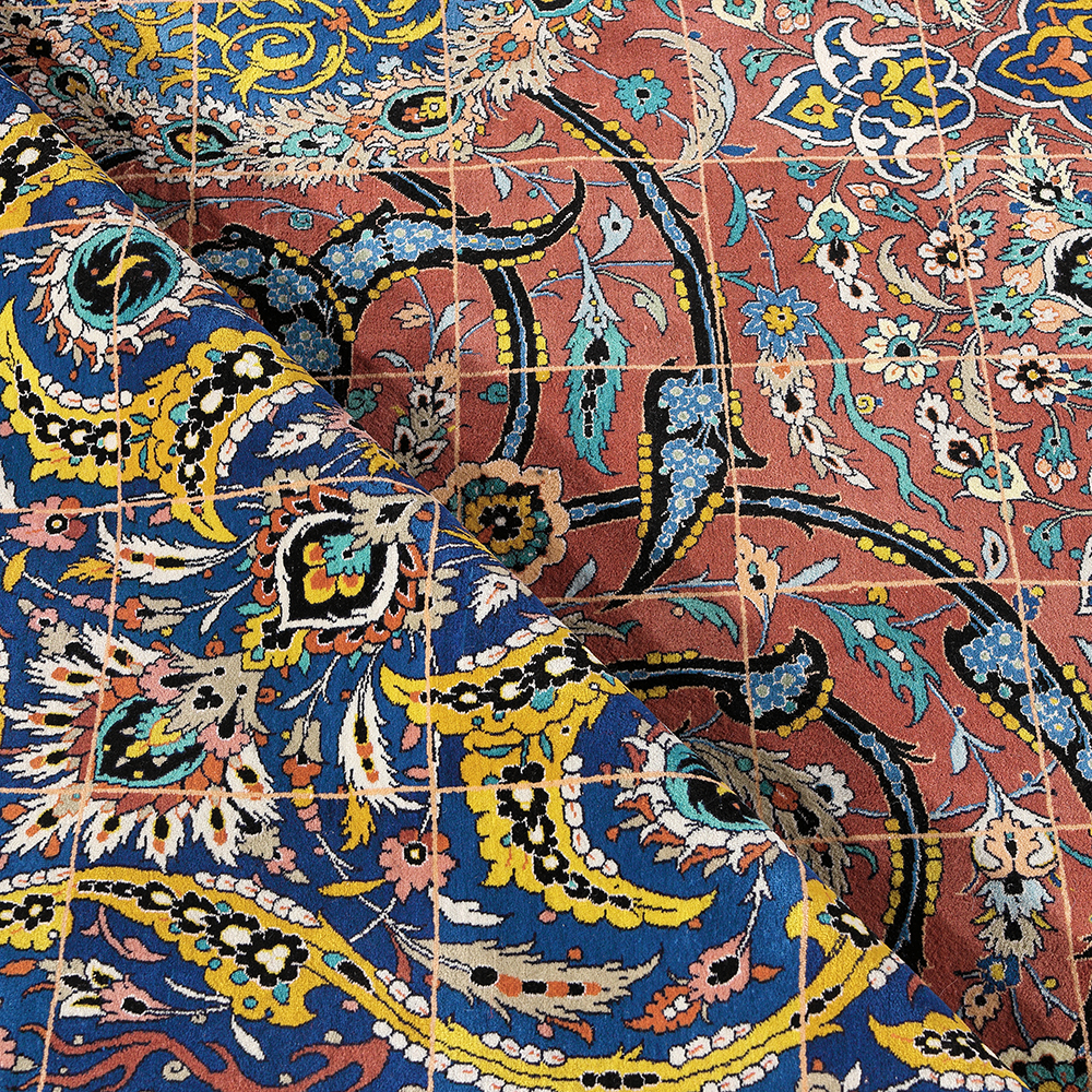 Wool and silk rugs