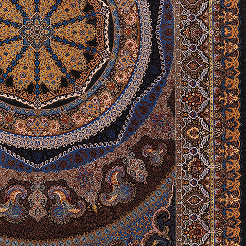 Exquisite silk rugs